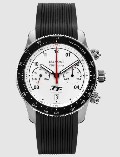 Best Bremont Motorsport ISLE OF MAN TT LIMITED EDITION White Dial Replica Watch